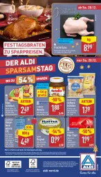 Gazetka promocyjna Aldi Nord - Von Montag - Gazetka - ważna od 20.12 do 20.12.2025 - strona 37 - produkty: aldi, alkohol, auto, braten, brötchen, caractère, creme, eis, elle, ferrero, fol epi, Frische Gans, gin, HP, kartoffel, Käse, käsescheiben, kirsch, likör, magazin, Mon Chéri, nuss, nuss-nougat-creme, nutella, papier, pralinen, rama, reis, schwein, schweine, telefon, teller, Ti, weihnachten, wein, weine, ZTE
