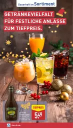 Gazetka promocyjna Aldi Nord - Von Montag - Gazetka - ważna od 20.12 do 20.12.2025 - strona 39 - produkty: auer, eis, flasche, getränk, getränke, gin, lack, likör, liqueur, reis, sahne, Ti, tiefpreis