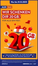 Gazetka promocyjna Aldi Nord - Von Montag - Gazetka - ważna od 20.12 do 20.12.2025 - strona 43 - produkty: aldi, aldi talk, buch, eis, Germ, Rauch, ring, Ti
