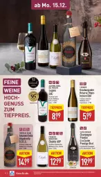 Gazetka promocyjna Aldi Nord - Von Montag - Gazetka - ważna od 20.12 do 20.12.2025 - strona 9 - produkty: amaro, Amarone della Valpolicella, brut, burgunder, champagne, champagner, cuvée, dell, eis, flasche, gin, grauburgunder, leco, nuss, reis, rotwein, Ti, tiefpreis, Valpolicella, wein, weine, Weißwein, ZTE