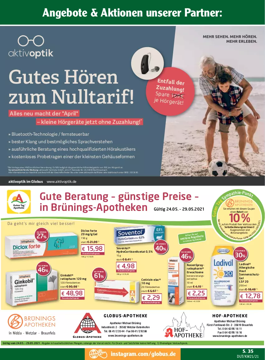 Aktueller Prospekt Globus - Prospekte - von 24.05 bis 29.05.2021 - strona 35