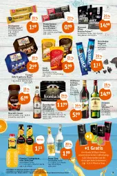 Gazetka promocyjna Tegut - Angebote der Woche - Gazetka - ważna od 15.10 do 15.10.2022 - strona 3 - produkty: alkohol, beko, beutel, fever-tree, flasche, getränk, getränke, gin, granini, irish whiskey, jameson, keks, kekse, kräuter, krombache, krombacher, krombacher pils, lack, likör, lindor, lindt, mam, Nescafé, nuss, oreo, pils, riegel, rum, snack, Ti, whiskey, wilthener
