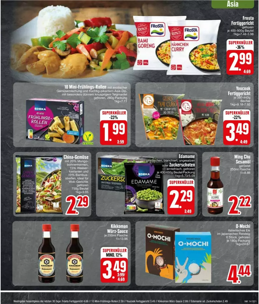 Aktueller Prospekt Edeka - Prospekte - von 01.04 bis 06.04.2024 - strona 21 - produkty: cin, curry, salz