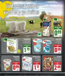 Gazetka promocyjna Edeka - Prospekte - Gazetka - ważna od 06.04 do 06.04.2024 - strona 12 - produkty: Becher, bio, deka, eis, garnier, joghur, joghurt, joghurt mild, mandel, milch, reis, röstzwiebeln, sesam, Ti, Tofu, veggie, vollmilch, ZTE, zucker, zwiebel, zwiebeln