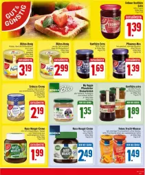 Gazetka promocyjna Edeka - Prospekte - Gazetka - ważna od 06.04 do 06.04.2024 - strona 19 - produkty: aufstrich, Bau, Blüte, brot, brotaufstrich, creme, elle, erdnuss, erdnüsse, erdnüssen, frucht, fruchtaufstrich, gewürz, gin, honig, kakao, konfitüre, konfitüre extra, mousse, nuss, nuss-nougat-creme, ohne palmöl, pflaume, pflaumen, rohrzucker, Ti, zucker