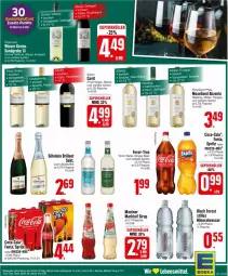 Gazetka promocyjna Edeka - Prospekte - Gazetka - ważna od 06.04 do 06.04.2024 - strona 23 - produkty: alkohol, Alwa, black forest, coca-cola, cola, deka, ente, fanta, fever-tree, flasche, gin, ginger, lack, Mautner, merl, merlot, mineralwasser, moselland, Müller, Pinot, pinot grigio, riesling, sirup, söhnlein, söhnlein brillant, sprite, Ti, tonic, tonic water, wasser