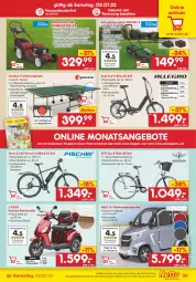 Gazetka promocyjna Netto Marken-Discount - Filial-Angebote - Gazetka - ważna od 09.07 do 09.07.2022 - strona 29 - produkty: akku, akku-rasenmäher, angebot, angebote, Dreirad, E-Bike, eis, Elektro, Elektroroller, gin, Kette, latte, ndk, rasen, rasenmäher, reis, Roller, Schal, senf, Ti, tisch, versandkostenfrei, ZTE