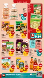 Gazetka promocyjna Penny - Prospekte - Gazetka - ważna od 01.02 do 01.02.2025 - strona 23 - produkty: Bagel, classico, coupon, coupons, develey, eimer, eis, fertiggericht, gewürz, gin, kartoffel, ketchup, knorr, knorr pasta, korn, leimer, mehl, Paniermehl, pasta, pfanni, reis, rotkohl, sauce, snack, Ti