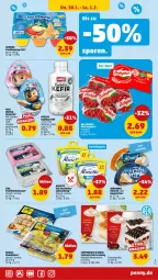 Gazetka promocyjna Penny - Prospekte - Gazetka - ważna od 01.02 do 01.02.2025 - strona 37 - produkty: babybel, bavaria blu, bergader, coppenrath, danone, danone fruchtzwerge, dessert, elle, feinkost, fisch, Fischfeinkost, frischkäse, frucht, fruchtzwerge, gin, Käse, Kefir, Knödel, mac, mandel, mini babybel, Müller, Ria, salat, schoko, Ti, vanille