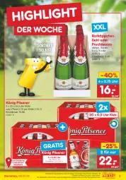 Gazetka promocyjna Netto Marken-Discount - Filial-Angebote - Gazetka - ważna od 09.07 do 09.07.2022 - strona 3 - produkty: almighur, almighurt, angebot, bestpreis, ecco, ehrmann, ehrmann almighurt, eis, frucht, fruchtsecco, iglo, könig pilsener, maggi, pils, pilsener, pringles, reis, ring, rotkäppchen, sekt, Ti, Tiere, ZTE