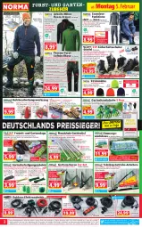 Gazetka promocyjna Norma - Norma - Gazetka - ważna od 12.02 do 12.02.2024 - strona 2 - produkty: aqua, asti, Bebe, beere, blume, blumen, boss, buch, Clogs, decksohle, eis, Elan, Elektro, elle, erde, funktionsshirt, Garten, Gartenschere, Gewächshaus, gin, gsw, handschuhe, Handy, Handytasche, Holz, hose, Hylo, Kette, kokos, korn, kraft, leine, LG, Liege, massivholz, messer, Mütze, natur, ndk, orange, reifen, reis, reiss, Ria, rind, rwe, säge, Schere, schuhe, shirt, Softshellhose, Spaten, Sport, steckdose, Tasche, taschen, Teleskop, Ti, Tiere, Tipi, tisch, wasser, werkzeug