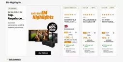 Gazetka promocyjna Saturn - Prospekte - Gazetka - ważna od 26.06 do 26.06.2024 - strona 1 - produkty: angebot, angebote, decke, eis, iphone, led tv, ndk, oled tv, reis, Samsung, sim, Ti, uhr