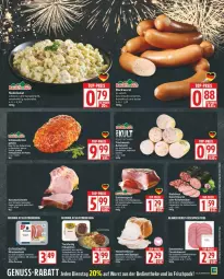 Gazetka promocyjna Edeka - Prospekte - Gazetka - ważna od 03.01 do 03.01.2027 - strona 5 - produkty: auer, backofen, Bau, Bauer, bockwurst, braten, eis, elle, fleisch, hähnchenbrust, HP, kasseler, kotelett, küche, mac, Meister, nudel, nudelsalat, nuss, Ofen, pastete, reis, Ria, salat, schinken, schinkenbraten, schwein, schweine, schweinefleisch, snack, spargel, tee, Ti, top-preis, wein, weine, wurst