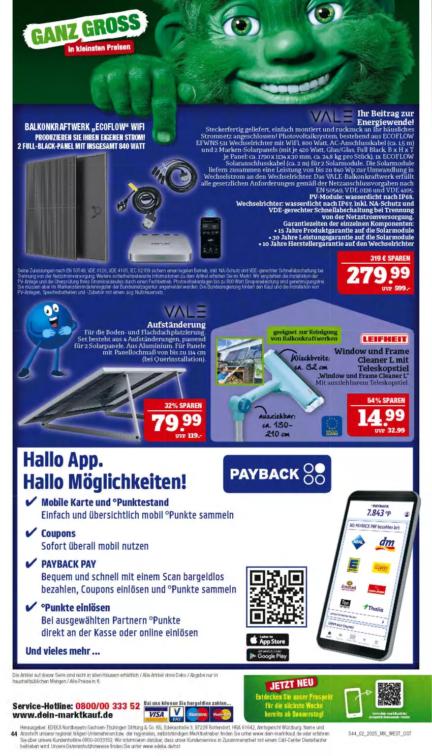 Aktueller Prospekt Marktkauf - Prospekt - von 05.01 bis 11.01.2025 - strona 44 - produkty: asus, batterie, batterien, coupon, coupons, eis, ente, HP, kraft, lack, payback, Schal, Ti, wasser