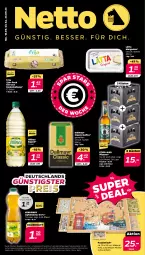 Gazetka promocyjna Netto - Woche 38 - Gazetka - ważna od 23.09 do 23.09.2023 - strona 1 - produkty: aldi, apfel, auer, bier, dallmayr, discount, eier, eis, elle, gsw, Holz, kaffee, lätta, margarine, monitor, Nektar, pils, pilsener, Puzzle, rapsöl, regal, reis, Ria, Stier, Ti, tisch