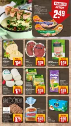 Gazetka promocyjna Rewe - Prospekte - Gazetka - ważna od 09.03 do 09.03.2024 - strona 7 - produkty: auer, Bau, Bauer, bergader, bett, braten, brot, dip, eis, fleisch, fleischwurst, geback, Geflügel, Geflügel-Fleischwurst, gin, grill, grünländer, gutfried, hafer, Hefe, Käse, käsescheiben, kiri, mehl, nuss, ring, salami, sandwich, schnittkäse, String, Ti, weichkäse, wiesenhof, wiltmann, würfel, wurst, ziegenkäse