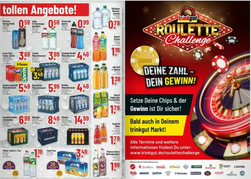 Aktueller Prospekt Trinkgut - Prospekte - von 08.07 bis 13.07.2024 - strona 3 - produkty: Cap, eis, eistee, Rauch, saft, tee