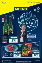 Gazetka promocyjna Metro - Food - Gazetka - ważna od 31.12 do 31.12.2021 - strona 1 - produkty: angebot, angebote, beutel, chips, chipsfrisch, crunchips, flasche, früchte, früchten, Funny Frisch, fürst von metternich, getränk, getränke, gulasch, lorenz, lorenz crunchips, Metro, Mett, metternich, Palette, riesling, rind, Schal, Schale, sekt, Ti