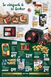 Gazetka promocyjna Metro - Food - Gazetka - ważna od 31.12 do 31.12.2021 - strona 7 - produkty: alkohol, appenzeller, baguette, baguettes, beutel, eis, elle, emmi, , fleisch, Fondue, garnelen, kartoffel, kartoffeln, latte, mac, meggle, Metro, milch, ohne alkohol, rind, rindfleisch, salz, Schal, Schale, schwein, schweine, speisekartoffeln, Ti, tisch, wein, weine, würfel