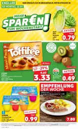 Gazetka promocyjna Kaufland - Extra-Angebote - Gazetka - ważna od 27.09 do 27.09.2023 - strona 8 - produkty: angebot, angebote, caramel, creme, danone, danone fruchtzwerge, eis, erde, frucht, früchte, fruchtzwerge, haselnuss, kartoffel, kartoffeln, kiwi, meerrettich, Nougatcreme, nuss, petersilie, Rettich, Romanasalat, salat, sauce, schoko, schokolade, storck, tafelspitz, Ti, toffifee, ZTE