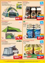 Gazetka promocyjna Netto Marken-Discount - Online-Angebote Juli - Gazetka - ważna od 31.07 do 31.07.2023 - strona 27 - produkty: angebot, Bau, bestpreis, eintopf, eis, elle, ente, erasco, gulasch, leine, linsen, linsen-eintopf, mit würstchen, moskitonetz, ndk, Nescafé, nestlé, reis, Ria, schwein, schweine, schweinegulasch, Tasche, Ti, Tiere, topf, tragetasche, Trekkingzelt, wein, weine, würstchen, Zelt, ZTE