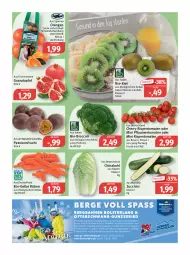 Gazetka promocyjna Feneberg - Prospekte - Gazetka - ważna od 18.02 do 18.02.2023 - strona 5 - produkty: apfel, Bau, beutel, bio, broccoli, eis, frucht, grana, granatapfel, Kinder, kiwi, Mode, orange, orangen, passionsfrucht, pflaume, pflaumen, rama, Rana, reis, rispentomaten, rwe, Schal, Schale, sessel, Ti, tomate, tomaten, vita, zucchini