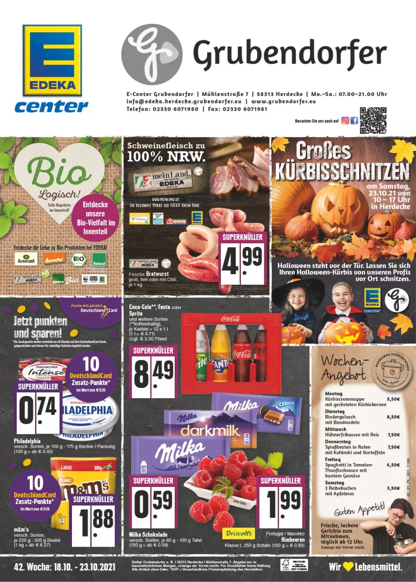 Aktueller Prospekt E Center - Angebote der Woche - von 18.10 bis 23.10.2021 - strona 1