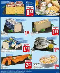 Gazetka promocyjna Edeka - Prospekte - Gazetka - ważna od 24.08 do 24.08.2024 - strona 13 - produkty: bavaria blu, bergader, Bergkäse, cocktail, dressing, filet, früchte, früchten, halbfester schnittkäse, hartkäse, Käse, lachs, lachsfilet, Ria, schnittkäse, schweizer hartkäse, Ti, tisch, und gemüse, weichkäse