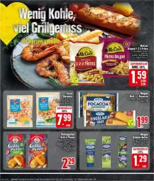 Gazetka promocyjna Edeka - Prospekte - Gazetka - ważna od 24.08 do 24.08.2024 - strona 16 - produkty: ACC, brot, butter, eis, escal, Focaccia, gin, Käse, kräuter, kräuter-butter, mccain, meggle, nero, reis, rotkäppchen, tee, ZTE