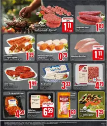 Gazetka promocyjna Edeka - Prospekte - Gazetka - ważna od 24.08 do 24.08.2024 - strona 17 - produkty: bacon, burger, eis, fleisch, Fleischspieße, hackfleisch, lamm, natur, Pollo Fino, schwein, schweine, steak, steaks, Ti, wein, weine