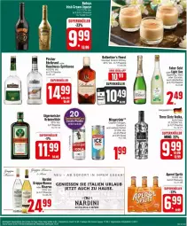 Gazetka promocyjna Edeka - Prospekte - Gazetka - ważna od 24.08 do 24.08.2024 - strona 21 - produkty: alkohol, aperol, ball, Ballantine's, blended scotch, blended scotch whisky, Cap, captain morgan, cocktail, deka, eis, flasche, Germ, getränk, gordon, gordon's, haselnuss, jägermeister, kräuter, kräuterlikör, likör, Meister, Mixgetränk, nuss, pircher, Popp, Ria, riserva, scotch, scotch whisky, sekt, Three Sixty, Ti, vodka, wein, whisky