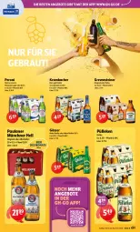 Gazetka promocyjna Getraenke Hoffmann - Prospekte - Gazetka - ważna od 21.03 do 21.03.2026 - strona 6 - produkty: alkohol, angebot, angebote, bier, eis, elle, gin, gösser, grevensteiner, krombache, krombacher, natur, natur radler, oder radler, Paula, paulaner, Peroni, radler, reis, steiner, Ti