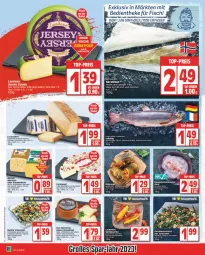 Gazetka promocyjna Edeka - Angebote der Woche - Gazetka - ważna od 25.03 do 25.03.2023 - strona 6 - produkty: braten, eis, filet, fleisch, frucht, garnelen, hartkäse, hering, ideal zum braten, Käse, kräuter, kräutern, lachs, licor, mac, Manchego, mit paprika, paprika, Rauch, reis, riesengarnelen, ring, saft, Saibling, salat, salz, schnittkäse, schweizer hartkäse, Spitzpaprika, Ti, würfel, ZTE