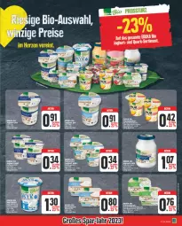 Gazetka promocyjna Edeka - Angebote der Woche - Gazetka - ważna od 25.03 do 25.03.2023 - strona 9 - produkty: Becher, bio, deka, dip, edeka bio, eis, ente, frucht, fruchtjoghurt, joghur, joghurt, joghurt mild, kräuter, natur, Nike, quark, reis, speisequark, tee, Ti, ZTE