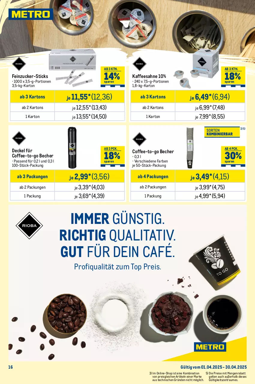 Aktueller Prospekt Metro - Monats-Mix - von 01.04 bis 30.04.2025 - strona 16 - produkty: Becher, beutel, chips, cracker, decke, Deckel, eis, erdnuss, erdnüsse, Funny Frisch, kaffee, lorenz, Metro, nuss, pringles, reis, ring, sahne, Ti, tuc, ültje, ültje erdnüsse, ZTE, zucker