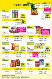 Gazetka promocyjna Metro - Monats-Mix - Gazetka - ważna od 30.04 do 30.04.2025 - strona 17 - produkty: Becher, beutel, chips, cracker, decke, Deckel, eis, erdnuss, erdnüsse, Funny Frisch, kaffee, lorenz, Metro, nuss, pringles, reis, ring, sahne, Ti, tuc, ültje, ültje erdnüsse, ZTE, zucker