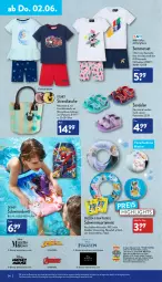 Gazetka promocyjna Aldi Nord - Aldi-Vorschau - Gazetka - ważna od 04.06 do 04.06.2022 - strona 24 - produkty: aldi, Anhänger, ball, Bau, baumwolle, dell, deo, disney, eis, elle, erde, gin, hose, Hylo, Mode, natur, Paw Patrol, reine baumwolle, reis, rel, Ria, ring, sandale, sandalen, schwimmring, shirt, strandtasche, T-Shirt, Tasche, Ti, wasser, Wasserball, wolle, ZTE