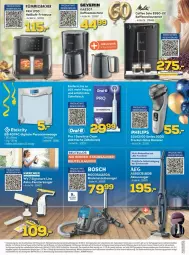 Gazetka promocyjna Euronics - Prospekte - Gazetka - ważna od 21.04 do 21.04.2024 - strona 9 - produkty: aeg, akku, auto, bett, beutel, bodenstaubsauger, bosch, bürste, bürsten, caffe, consors finanz, eimer, eis, elektrische zahnbürste, fenster, fenstersauger, fleisch, fritteuse, kaffee, kaffeemaschine, kaffeevollautomat, karcher, LG, mastercard, natur, Personenwaag, personenwaage, rasierer, Reinigung, Sport, staubsauger, Ti, tisch, Waage, zahnbürste