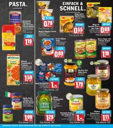 Gazetka promocyjna Aez - Prospekte - Gazetka - ważna od 25.06 do 25.06.2022 - strona 11 - produkty: barilla, Becher, bernbacher, beutel, bohne, bohnen, bonduelle, bonduelle goldmais, curry, eintopf, eis, elle, erasco, erbsen, filet, filets, frischei-nudeln, gewürz, Gewürzgurke, gewürzgurken, Goldmais, goldmais oder, gurke, gurken, hering, Herings, heringsfilets, kichererbsen, kidney, kidney bohnen, kokos, Kühne, maggi, mais, Mirácoli, natur, natura, nudel, nudeln, pasta, Pastagericht, pesto, reis, ring, sauce, saucen, suppe, tasse, terrine, Ti, topf, ZTE