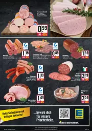 Gazetka promocyjna Edeka - Angebote der Woche - Gazetka - ważna od 30.09 do 30.09.2023 - strona 13 - produkty: aioli, aufschnitt, beef, bier, bierschinken, corned beef, debrecziner, eis, fenchel, gewürz, Krustenschinken, LG, Mett, mettwurst, montorsi, presssack, reis, rind, sac, saft, salami, schinken, Spezi, Ti, wurst, würstchen, ZTE