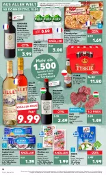 Gazetka promocyjna Kaufland - Gazetka - ważna od 21.09 do 21.09.2022 - strona 10 - produkty: aioli, Alwa, angebot, aperitif, apfel, Balaton, Becher, beere, beeren, Corsaire, creme, eis, elinas, elinas joghurt, escal, feta, flammkuchen, frucht, früchte, früchten, getränk, getränke, gulasch, honig, joghur, joghurt, joghurt nach, kaffee, Käse, kuchen, lamm, lillet, mineralwasser, Mineralwasser Still, pfeffer, pils, qualitätswein, reis, rotwein, salami, Schal, Schale, Speck, Ti, tisch, tyskie, volvic, wasser, weichkäse, wein, Wild, ZTE, zwiebel