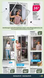 Gazetka promocyjna Netto - Angebote ab Montag - Gazetka - ważna od 09.07 do 09.07.2022 - strona 19 - produkty: Bau, braun, fenster, fliegengitter, leine, LG, Liege, Mett, moskitonetz, Ria, Schmetterling, Spezi, Ti