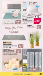 Gazetka promocyjna Netto - Angebote ab Montag - Gazetka - ważna od 09.07 do 09.07.2022 - strona 23 - produkty: batterie, batterien, bett, Betten, bettwäsche, fernbedienung, kerze, Kunstpflanze, Läufer, LED-Kerze, leine, LG, mikrofaser, mit fernbedienung, pflanze, Ria, sac, seersucker, Sofa, Sofaüberwurf, teppich, Ti