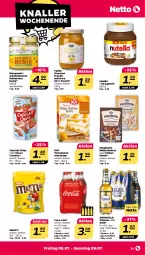 Gazetka promocyjna Netto - Angebote ab Montag - Gazetka - ważna od 09.07 do 09.07.2022 - strona 31 - produkty: aufstrich, backmischung, chips, choclait chips, choco crossies, coca-cola, cola, crossies, eis, flasche, frucht, fruchtaufstrich, honig, mehl, mondamin, nutella, pils, pilsener, sac, Soße, Ti, torte