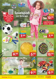 Gazetka promocyjna Netto Marken-Discount - Filial-Angebote - Gazetka - ważna od 29.04 do 29.04.2023 - strona 21 - produkty: angebot, Bad, ball, Bau, Fußball, gin, hose, Hot Wheels, Jacke, Jogginghose, Kinder, Kinder Jogginghose, kleid, Kleidung, mint, ring, schläuche, Seife, shirt, spielzeug, sweatjacke, T-Shirt, Tasche, taschen, Ti, wasser, ZTE