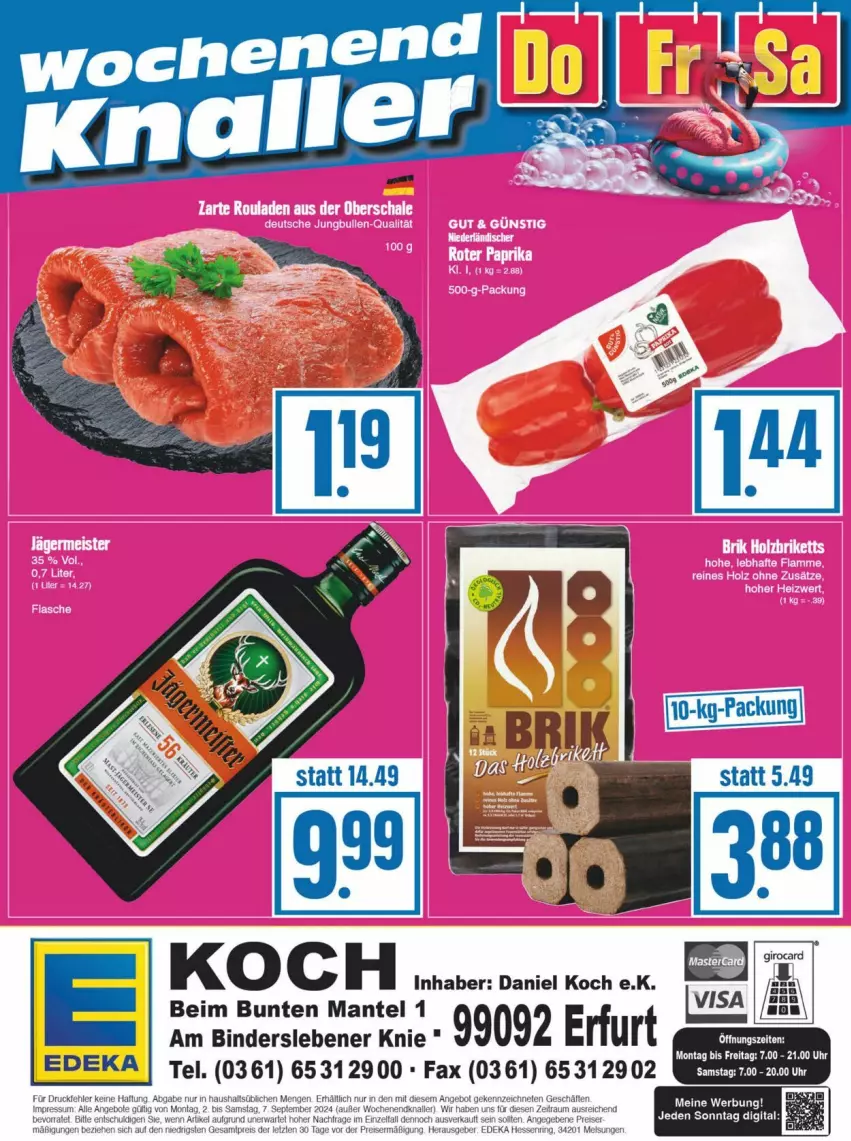 Aktueller Prospekt Edeka - Prospekte - von 31.08 bis 07.09.2024 - strona 16 - produkty: deka