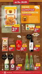 Gazetka promocyjna Aldi Nord - Von Montag - Gazetka - ważna od 30.09 do 30.09.2023 - strona 26 - produkty: asti, aus der tiefkühlung, bier, eis, elle, Estrella Damm, flasche, gin, Hefe, kräuter, kräuterlikör, küche, LG, likör, mandel, nuss, pudding, reis, rel, rezept, ring, roséwein, rotwein, sauvignon, sauvignon blanc, tempranillo, Ti, Törtchen, wein, ZTE