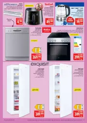 Gazetka promocyjna Marktkauf - Prospekt - Gazetka - ważna od 18.07 do 18.07.2026 - strona 39 - produkty: amica, Arnica, auto, backofen, backofen und, beleuchtung, besteck, bestecke, decke, Deckel, edelstahl, eis, fritteuse, gefrierschrank, geschirr, geschirrspüler, Kocher, kochfeld, kühlschrank, LG, Ofen, Reinigung, reis, Schal, Schrank, schubladen, tablet, tablett, tefal, Ti, tisch, wasser, wasserkocher, Yo