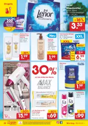 Gazetka promocyjna Netto Marken-Discount - Filial-Angebote - Gazetka - ważna od 02.04 do 02.04.2022 - strona 26 - produkty: auer, body, bodylotion, dauertiefpreis, deo, deospray, duschgel, eis, Finish, geschirr, haarglätter, haartrockner, Handseife, lenor, lenor waschmittel, Lockenstab, Lotion, ndk, pantene, pantene pro-v, pro-v, reiniger, reis, riegel, Seife, shampoo, shampoo oder spülung, spülung, Ti, tiefpreis, Trockner, versandkostenfrei, waschmittel