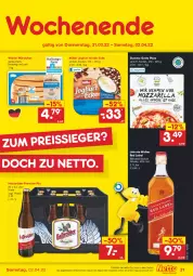 Gazetka promocyjna Netto Marken-Discount - Filial-Angebote - Gazetka - ważna od 02.04 do 02.04.2022 - strona 31 - produkty: angebot, blended scotch, blended scotch whisky, hasseröder, joghur, joghurt, joghurt mit der ecke, johnnie walker, Müller, pils, pizza, premium pils, scotch, scotch whisky, Ti, whisky, wiener, wiener würstchen, würstchen, ZTE